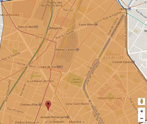 Choix de balade avec votre escort Paris 10 au canal Saint-Martin, ou perdure le romantisme d'antan du quartier de l'Entrepôt